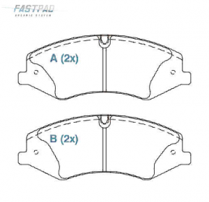Pastilhas de Freio Discovery IV / Range Rover