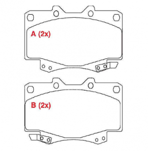 Pastilhas de Freio Hilux
