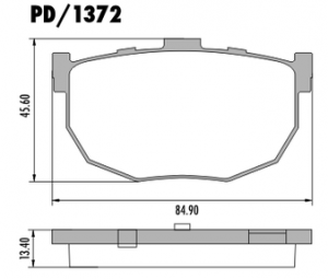 Pastilhas de Freio Traseiras J5 / J6