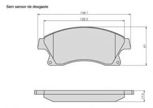 Pastilhas de Freio Cruze
