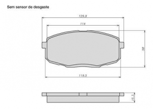 Pastilhas de Freio i30
