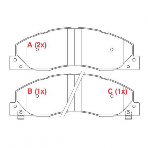 Pastilhas de Freio Dodge Ram 2500