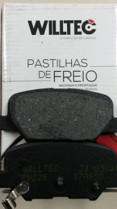 Pastilhas traseiras All New Outlander