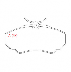 Pastilhas de Freio Ducato / Jumper / Boxer