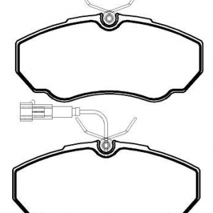 Pastilhas de Freio Dianteiras Ducato / Jumper / Boxer - (Ecopads)
